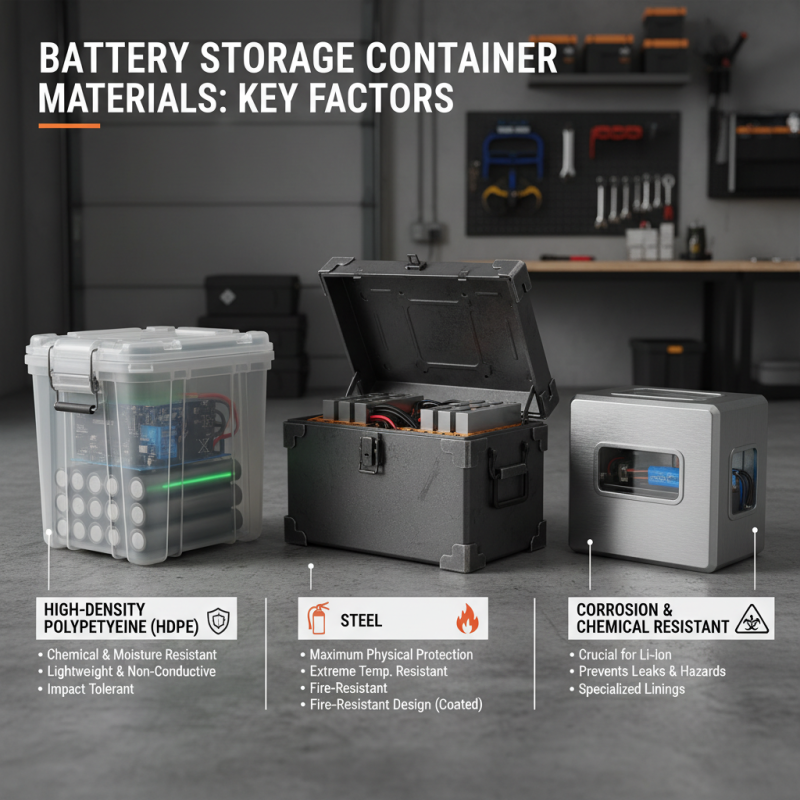 10 Essential Tips for Choosing the Right Battery Storage Container