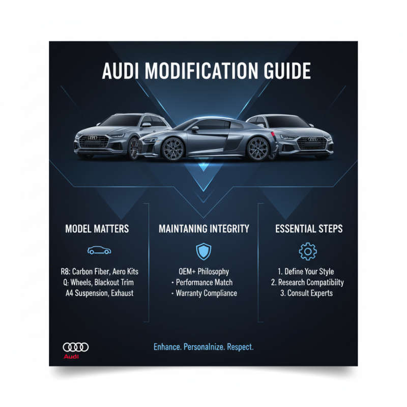 What is Audi Appearance Modification and How to Enhance Your Vehicle Style