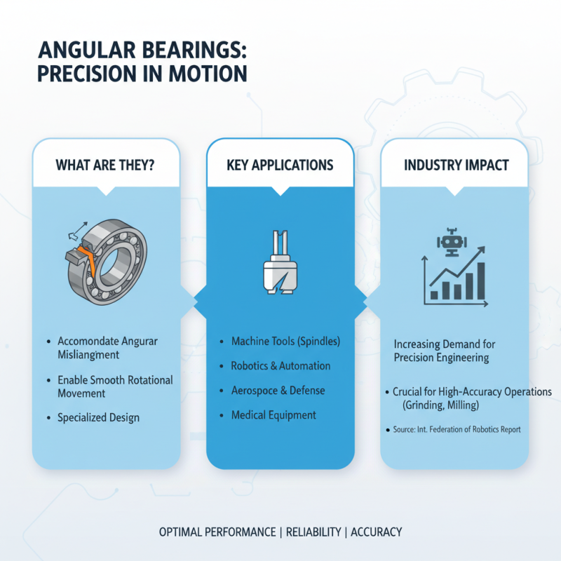 What is an Angular Bearing and How Does it Work in Mechanical Applications