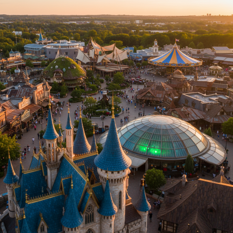 How to Choose the Best Roof for Your Theme Park Design