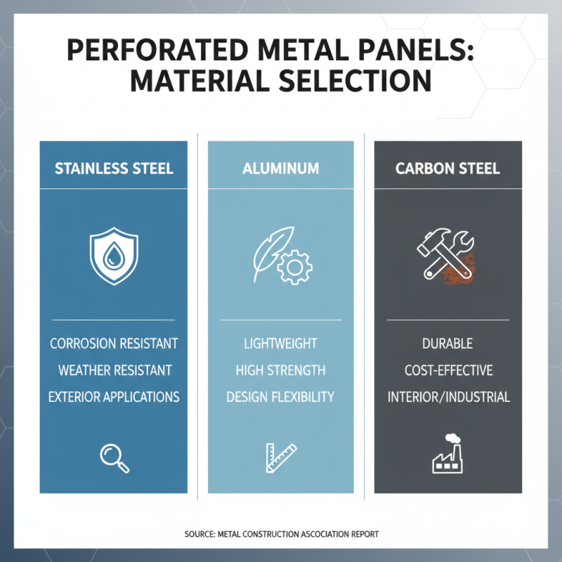 How to Choose the Right Perforated Metal Panels for Your Project Needs