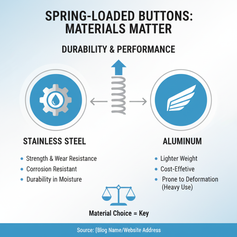 Top 10 Special Spring-Loaded Button Designs for Ultimate Convenience