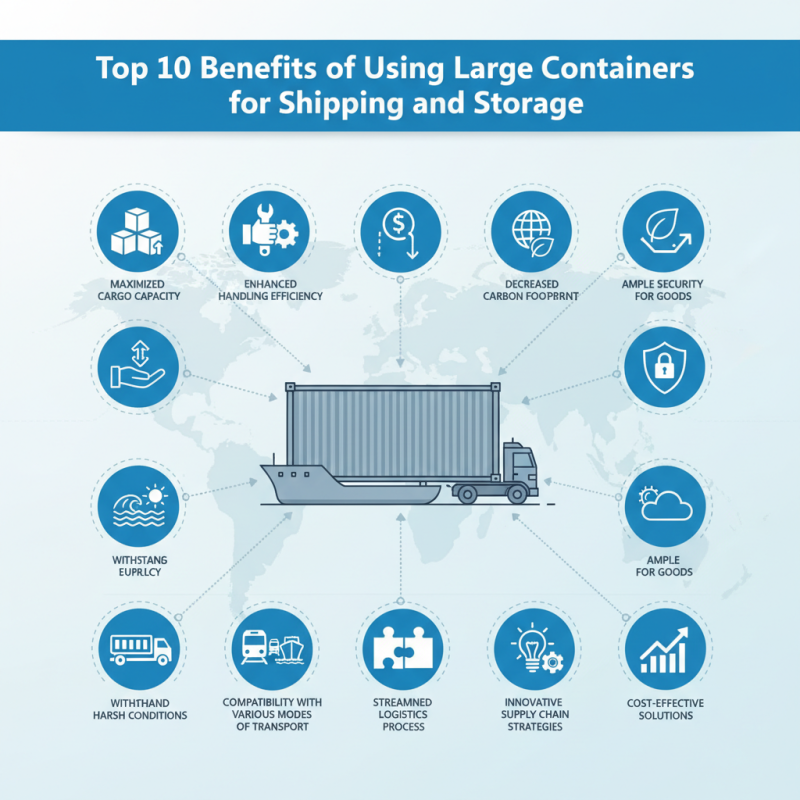 Top 10 Benefits of Using Large Containers for Shipping and Storage