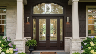 Top Front Doors with Glass: Enhance Your Home’s Curb Appeal Safely