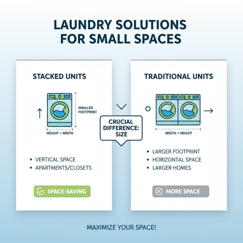 Why You Should Consider a Stacking Washer and Dryer for Small Spaces