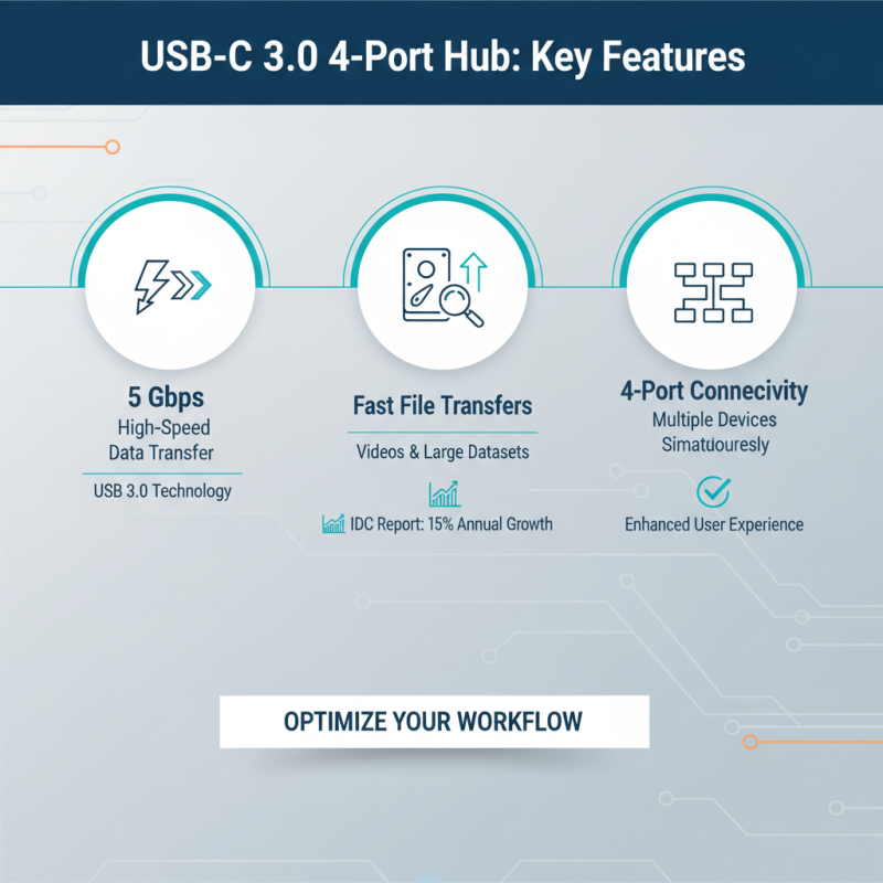Top 5 Usb-C 3.0 Hubs with 4 Ports for Ultimate Connectivity Solutions