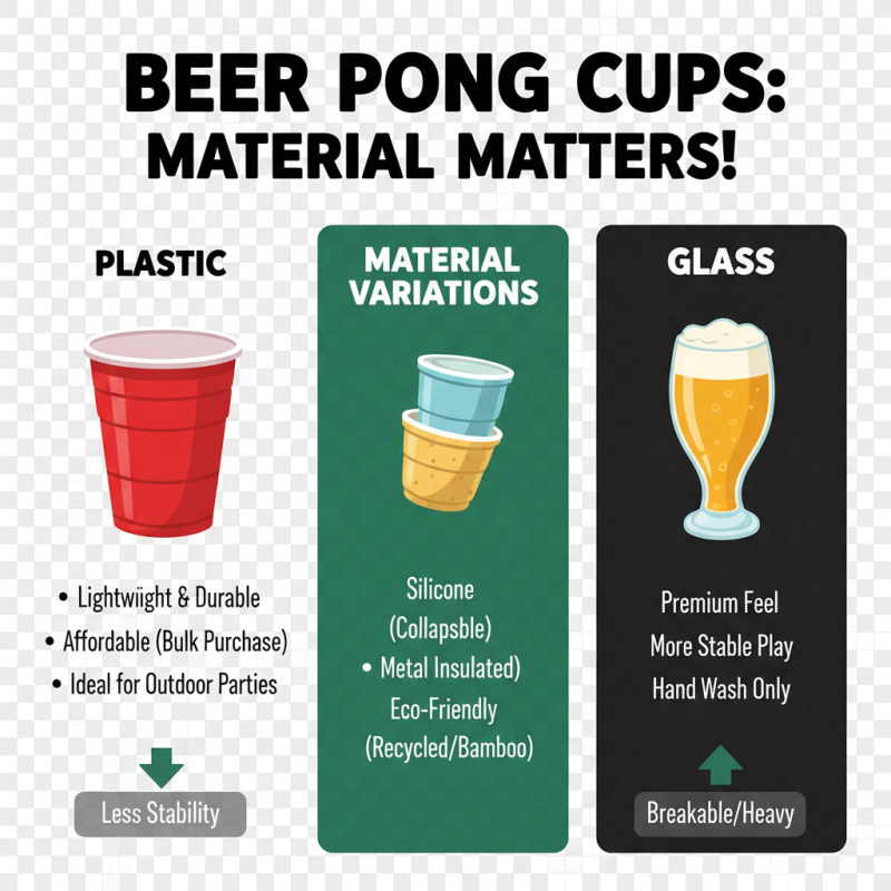 Top 10 Beer Pong Cups for Ultimate Fun and Competitive Play
