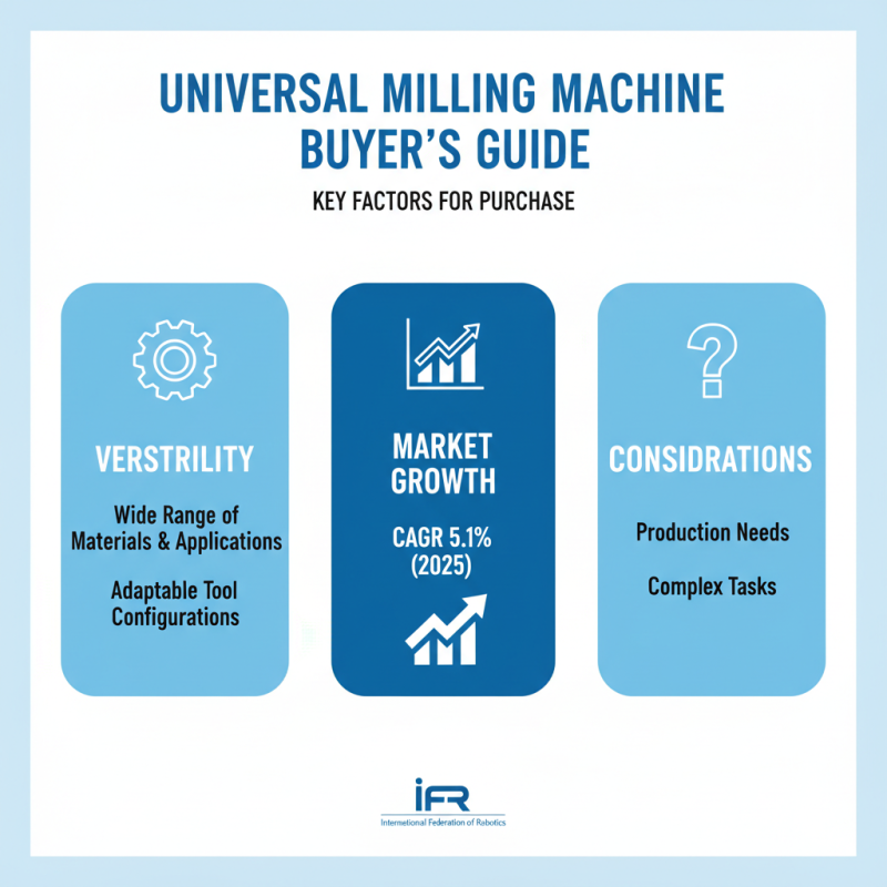 2025 Top Universal Milling Machine Features and Buying Guide