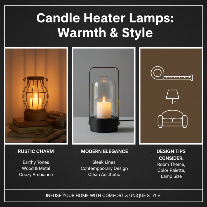 How to Choose the Best Candle Heater Lamp for Your Home Decor and Comfort