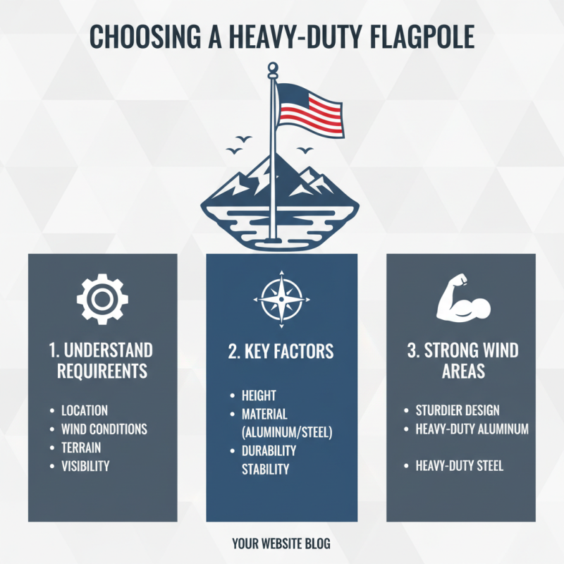 How to Choose the Best Heavy Duty Flag Pole for Your Needs