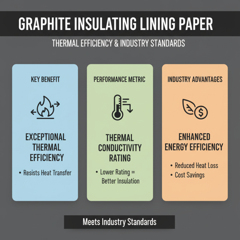 Why Use Graphite Insulating Lining Paper for Improved Thermal Efficiency
