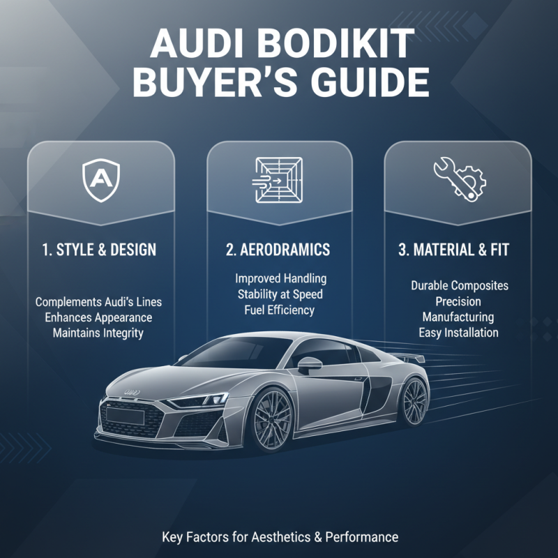 2025 Guide: How to Choose the Best Bodikit for Your Audi