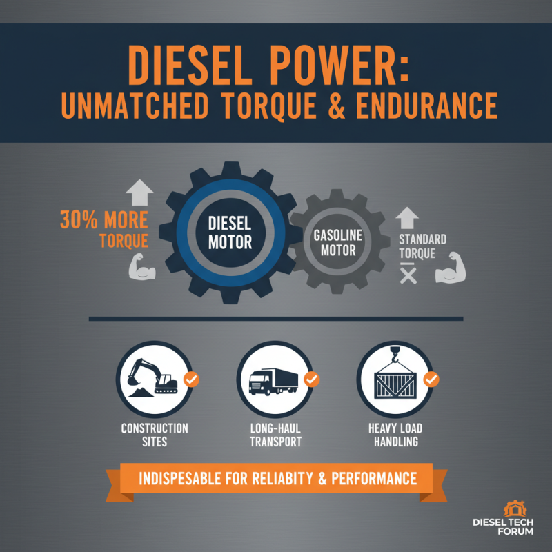 Top 10 Benefits of Diesel Motors: Why They’re the Best Choice for Your Needs