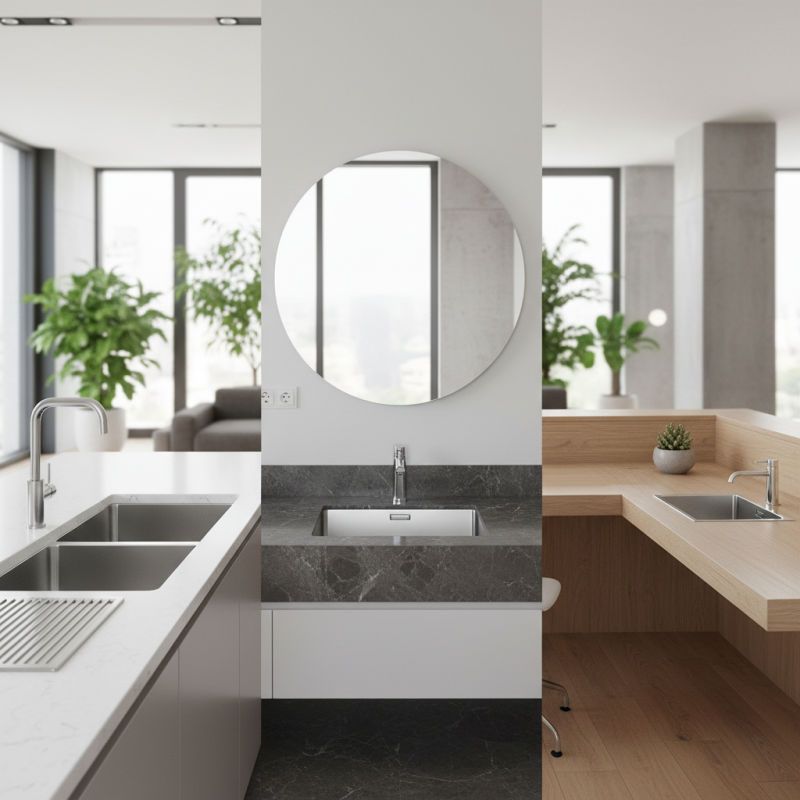 Top 2025 Guide to Choosing the Best Stainless Steel Sink for Kitchen Bathroom Office