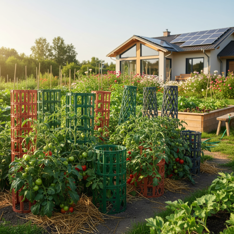 How to Choose the Best Plastic Tomato Cages for Your Garden in 2025
