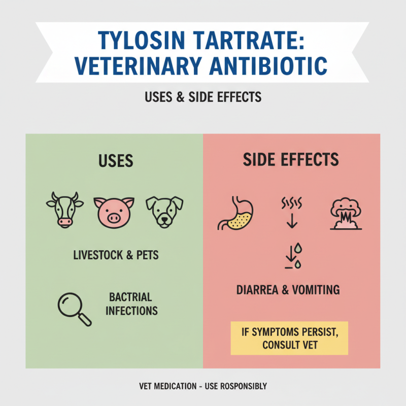 Tylosin Tartrate Benefits Uses and Side Effects in Veterinary Medicine