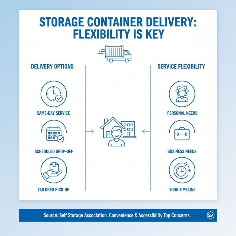How to Choose the Best Storage Container Delivery Service for Your Needs