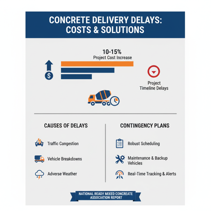 How to Ensure Timely Concrete Truck Delivery for Your Construction Projects