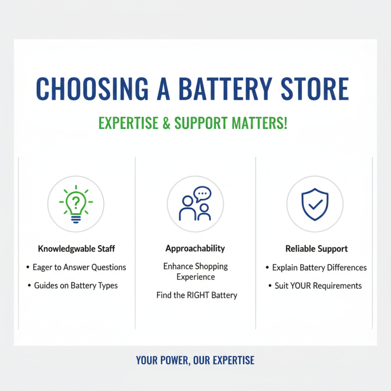 10 Essential Tips for Choosing the Right Battery Store Near You