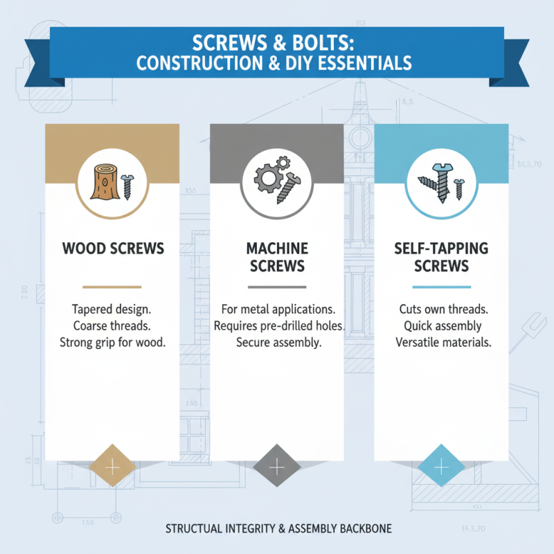 Why Are Screws And Bolts Essential for Construction and DIY Projects