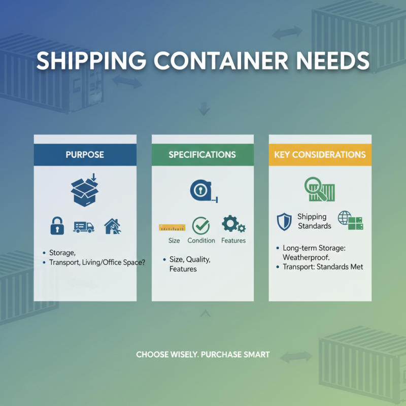 What is the Best Way to Purchase a Shipping Container for Your Needs