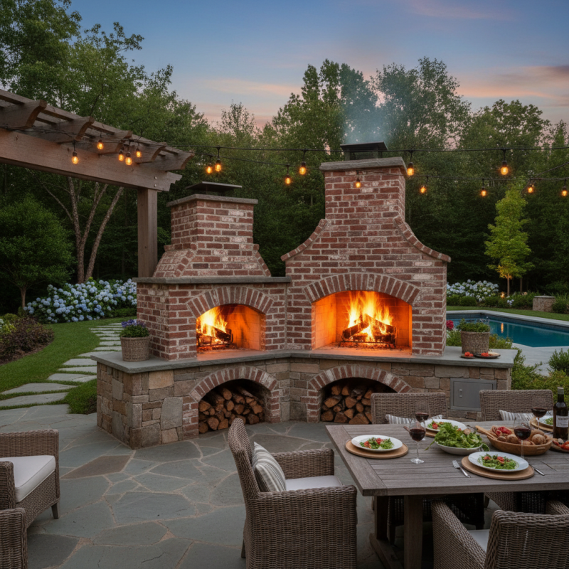 How to Choose the Best Outdoor Brick Oven and Fireplace for Your Backyard