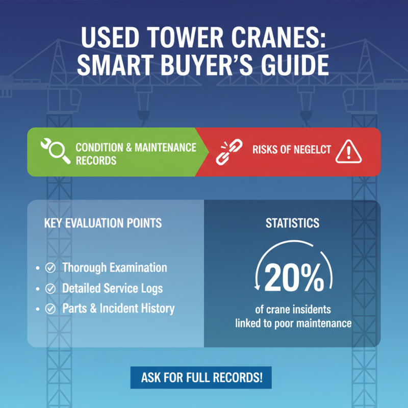 Top 10 Factors to Consider When Buying Used Tower Cranes