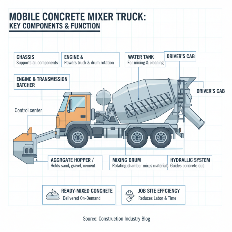 What is a Mobile Concrete Mixer Truck and How Does it Work