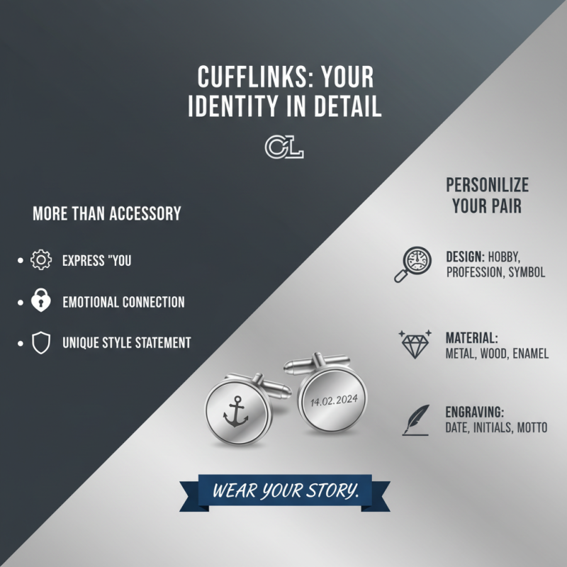 How to Choose Personalized Cufflinks that Match Your Style and Personality