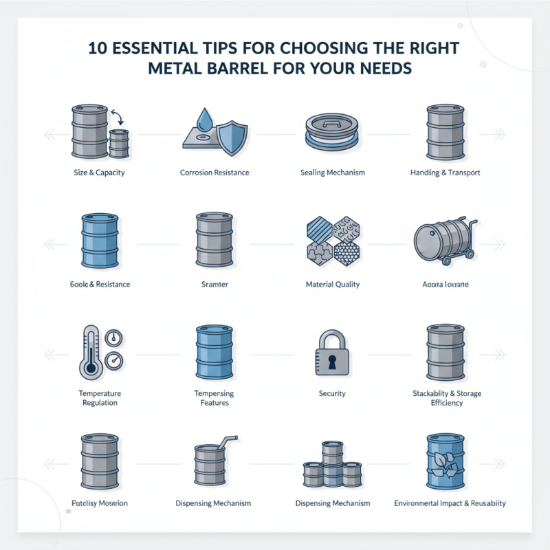 10 Essential Tips for Choosing the Right Metal Barrel for Your Needs