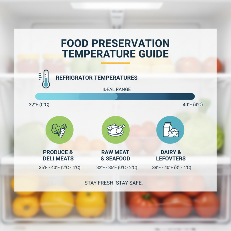 How to Set the Perfect Refrigerator Temperature for Optimal Food Preservation