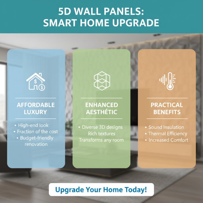Why Choose 5D Wall Panels for Your Home: Benefits and Design Ideas Explained