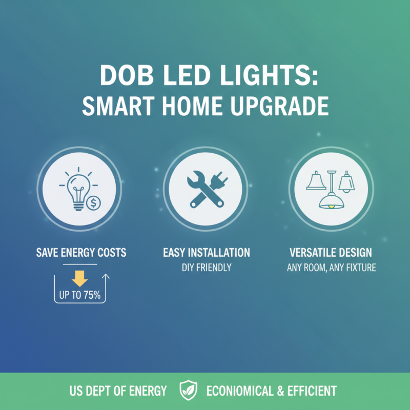 Why Dob Led Light is the Best Choice for Your Home Lighting Needs