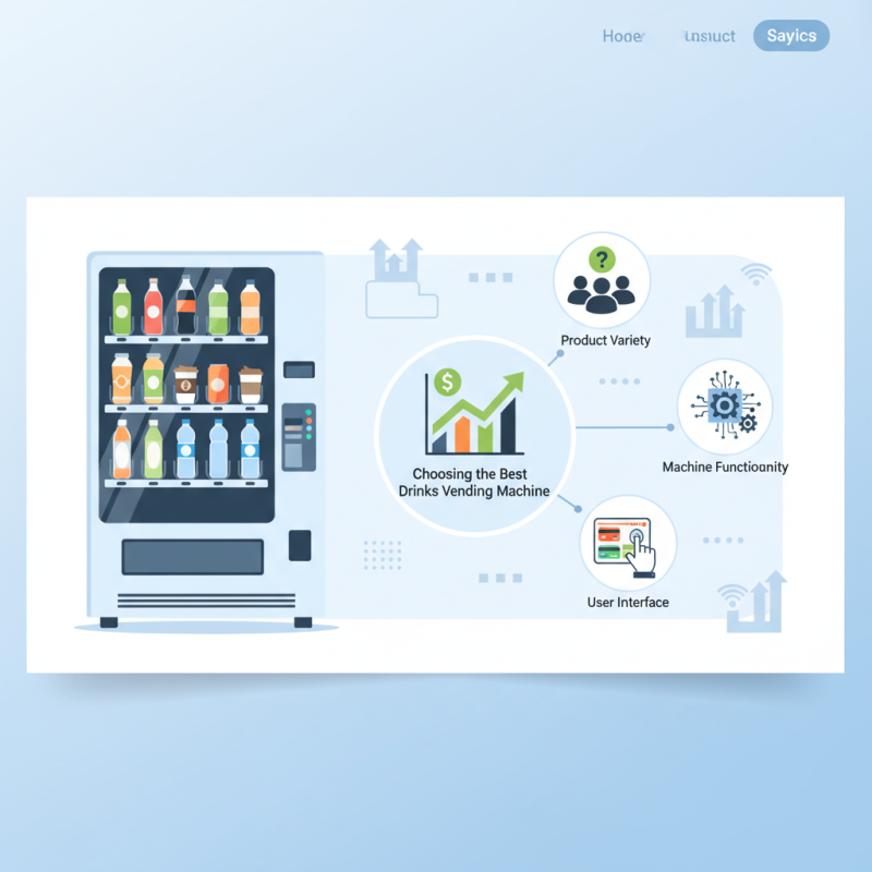 How to Choose the Best Drinks Vending Machine for Your Business Needs