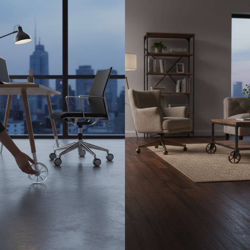 How to Choose the Best Furniture Castor Wheels for Your Home or Office