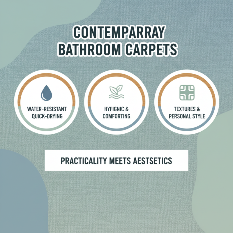 Best Bathroom Floor Carpet Ideas for Comfort and Style