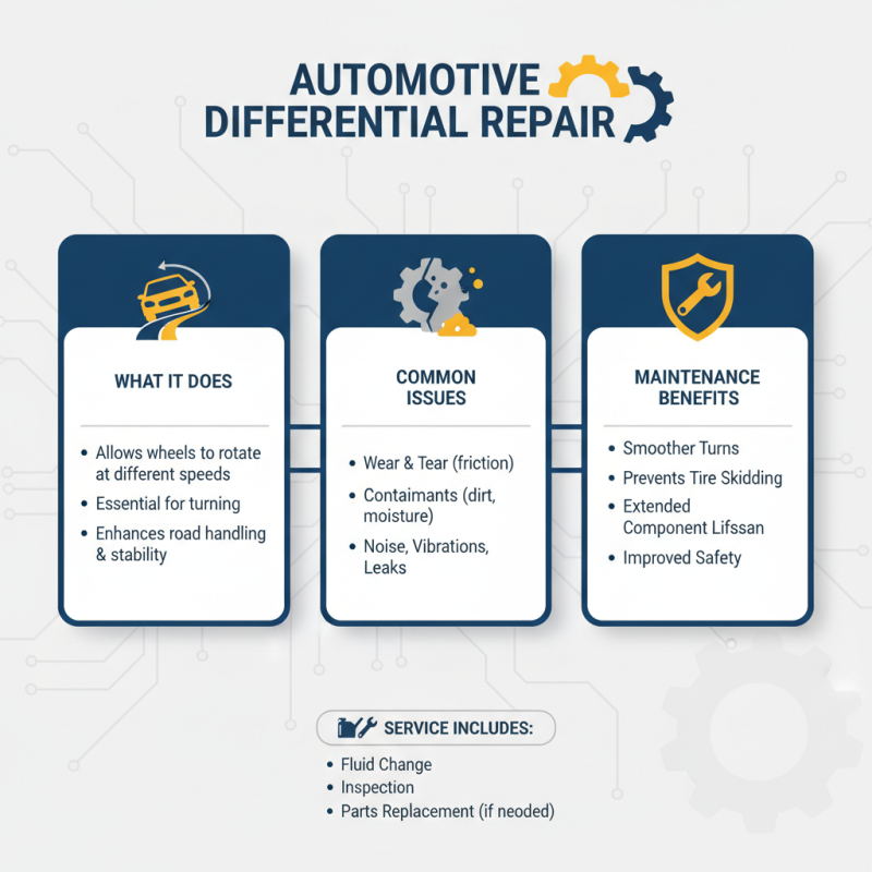 What is Differential Repair and How Does it Impact Your Vehicle Performance
