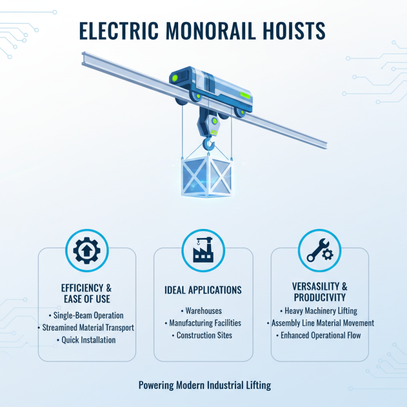 Top 10 Electric Monorail Hoists for Efficient Lifting Solutions