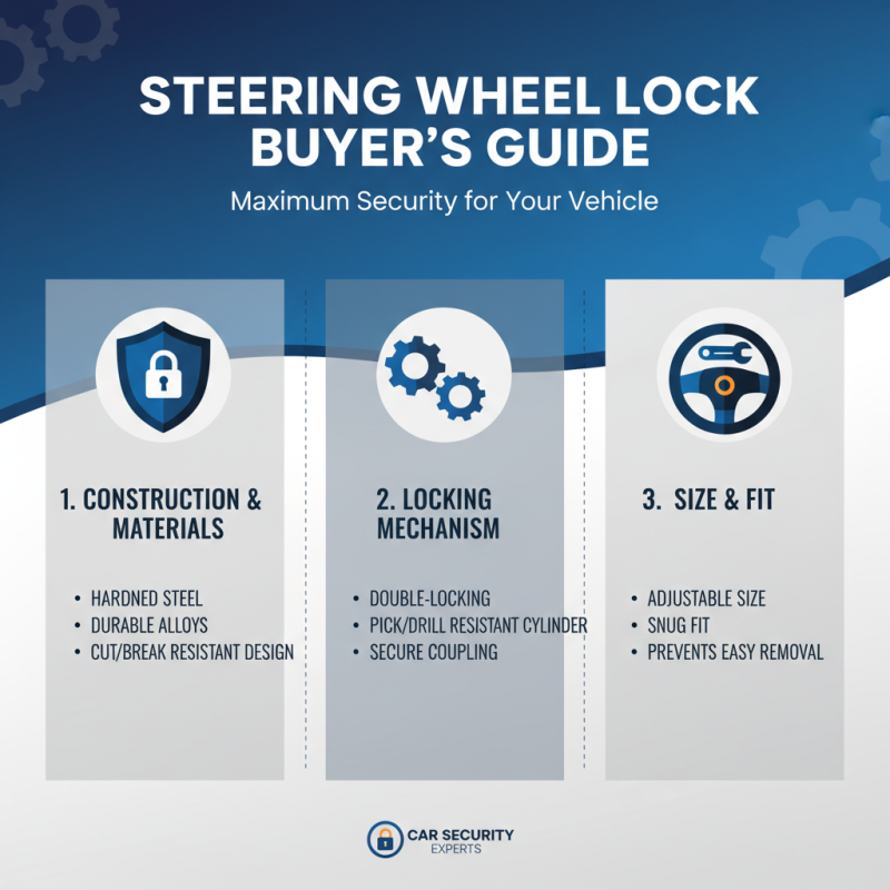 10 Essential Tips for Choosing the Best Anti Theft Steering Wheel Lock