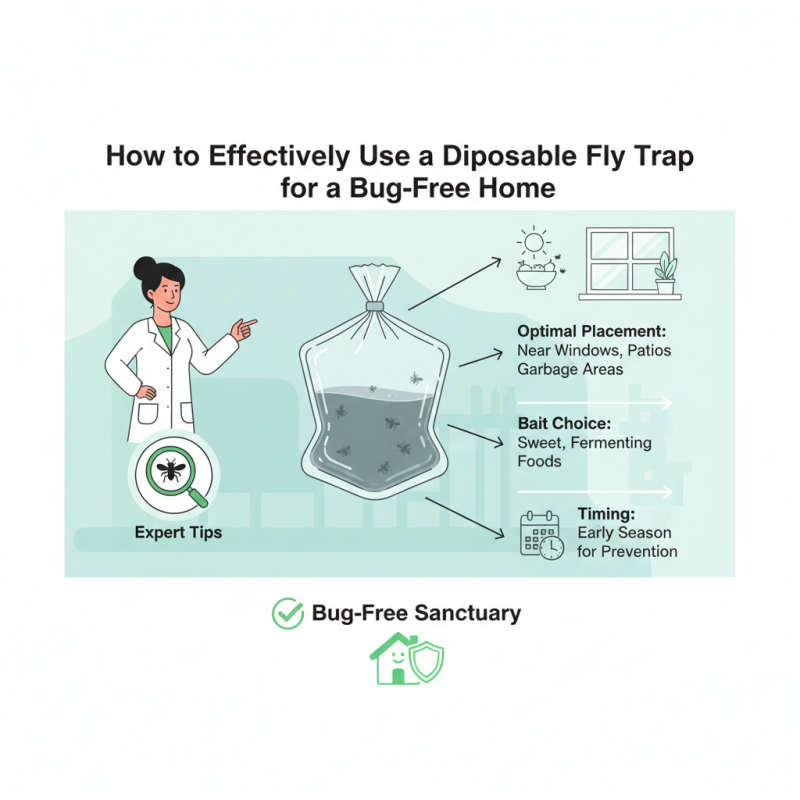 How to Effectively Use a Disposable Fly Trap for a Bug Free Home
