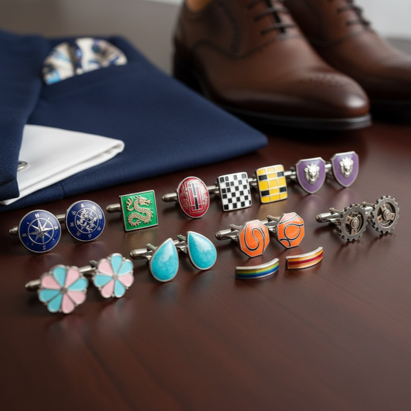 Top 10 Enamel Cufflinks to Elevate Your Style and Make a Statement
