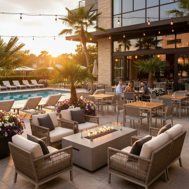 What is the Best Commercial Outdoor Furniture for Your Business Needs