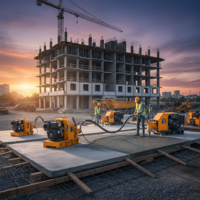 Top 10 Diesel Concrete Vibrators for Efficient Construction Projects