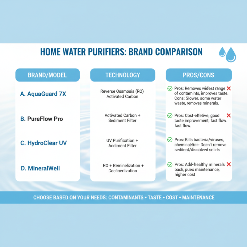 Top 10 Water Purifiers for Home: Choosing the Best for Clean Drinking Water