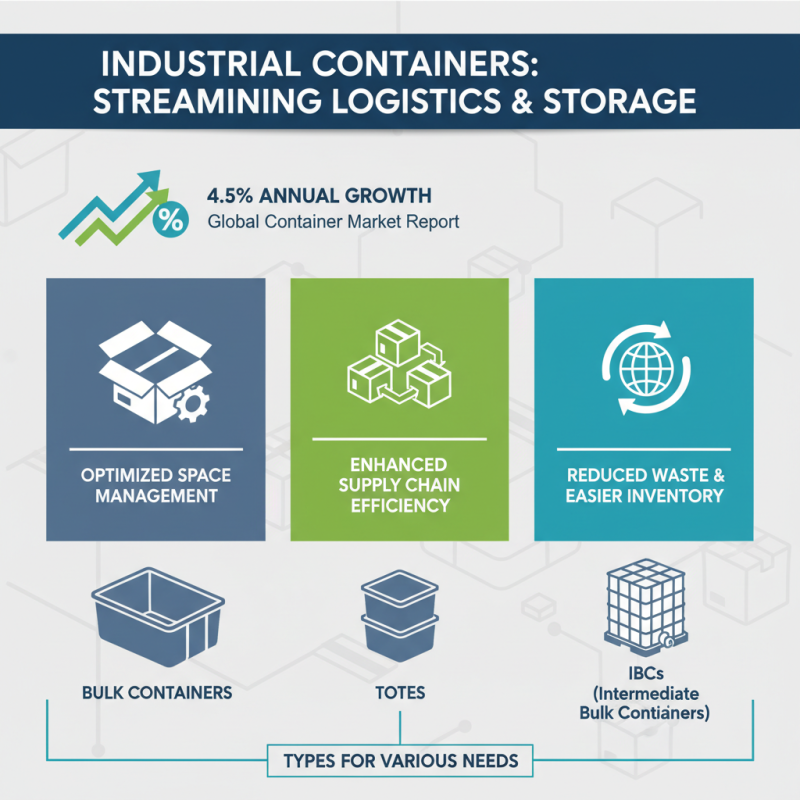 10 Best Industrial Containers for Efficient Storage Solutions