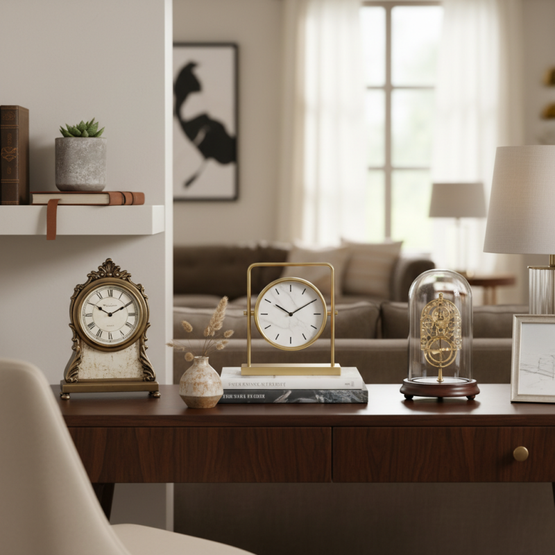 Top Decorative Table Clock Ideas to Enhance Your Home Aesthetic