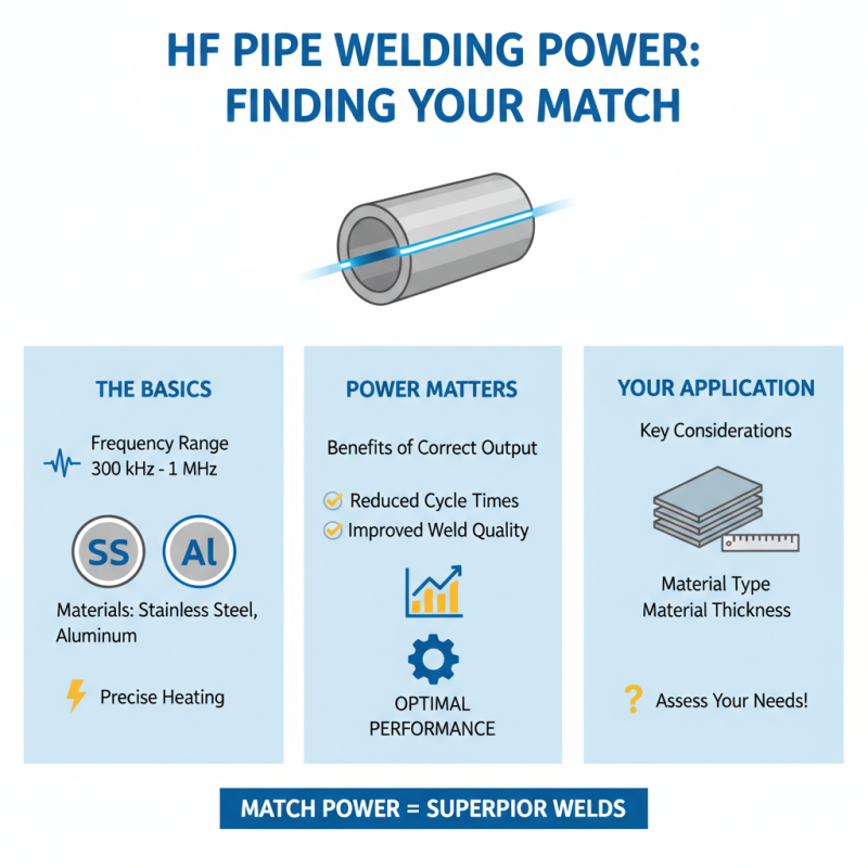 How to Choose the Best High Frequency Pipe Welding Machine for Your Needs