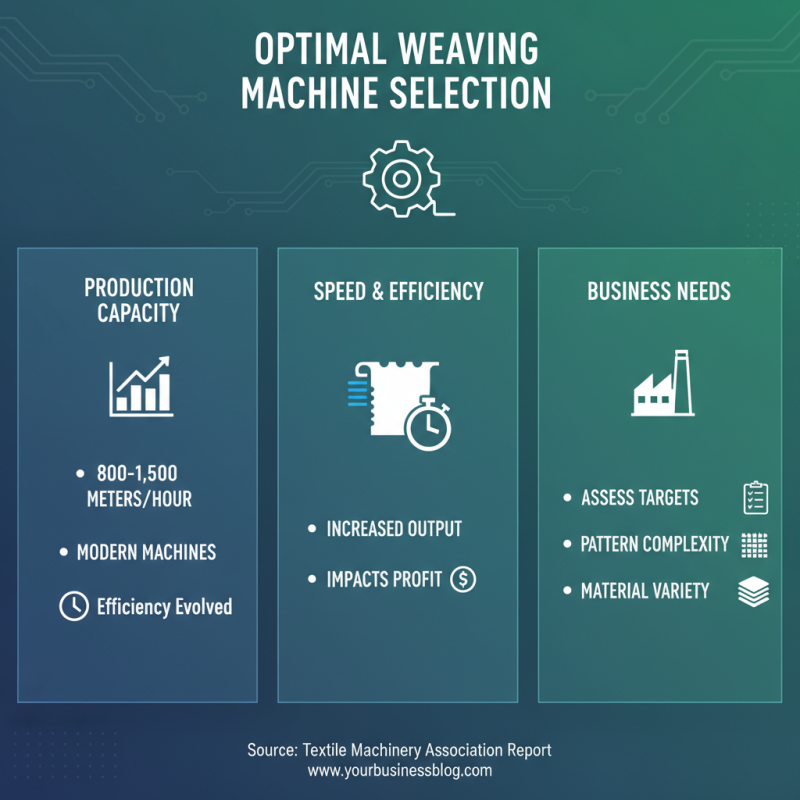 2025 How to Choose the Best Weaving Machine for Your Business Needs