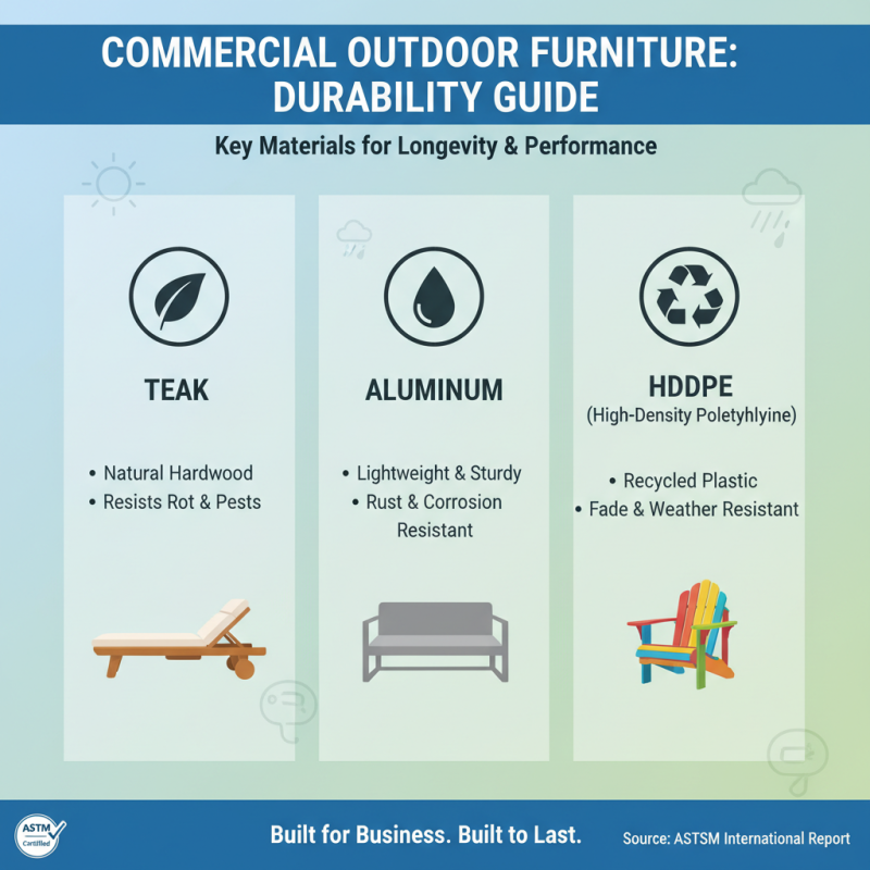 How to Choose the Best Commercial Outdoor Furniture for Your Business