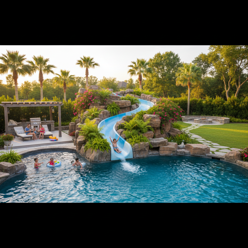 Why You Should Consider Installing a Water Slide in Your Backyard